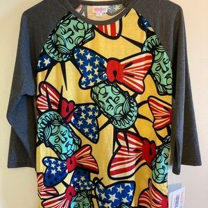 LuLaRue NWT Statue of Liberty Shirt S Med